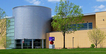 Science Center Client exterior view of builing